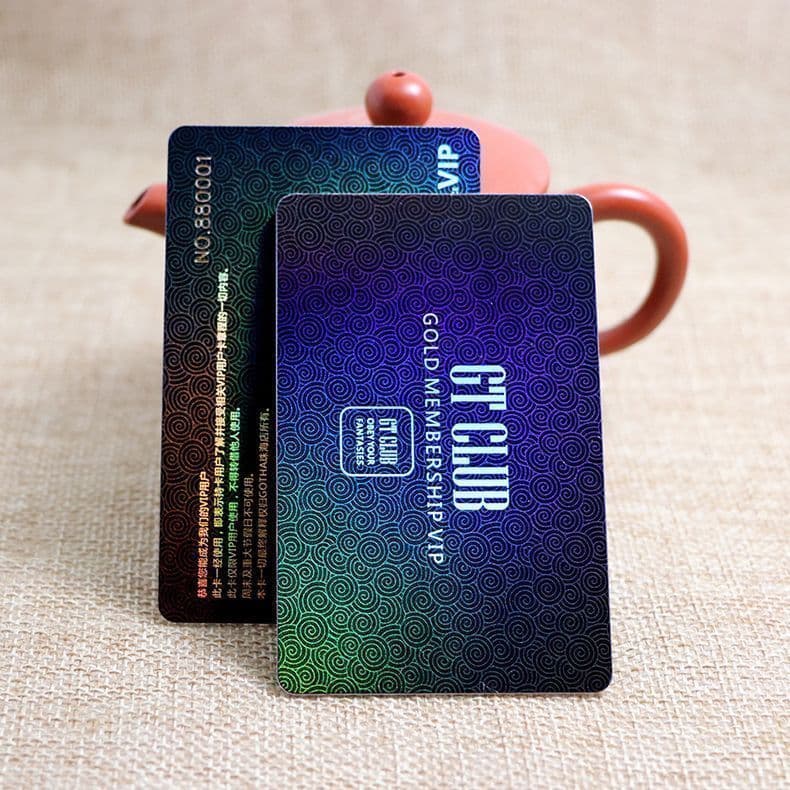 Business card editor interface